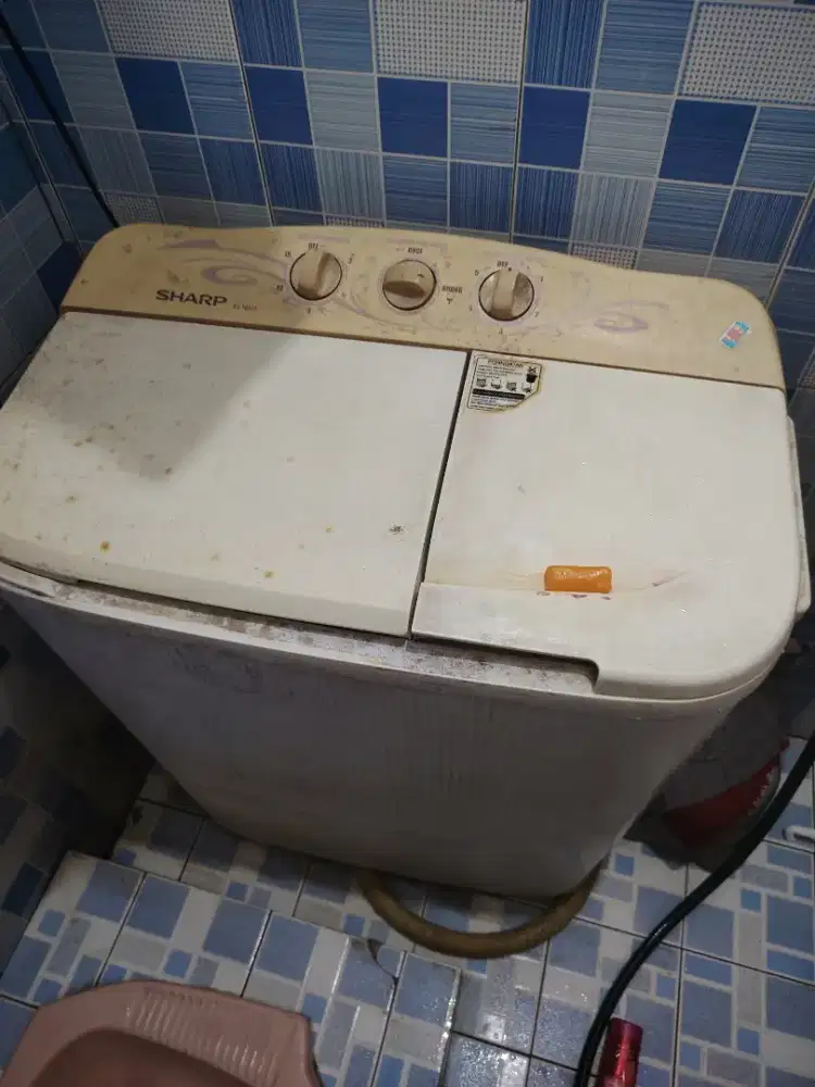Mesin Cuci 2 Tabung Sharp 7kg