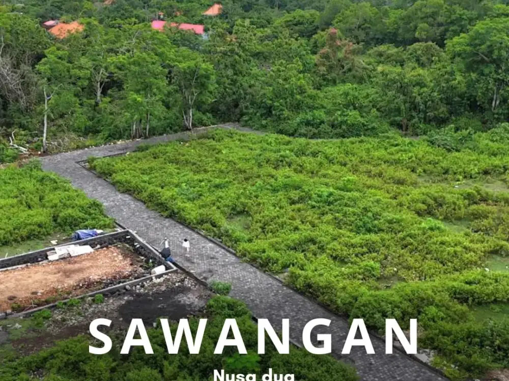 Dijual: Tanah kavling Hunian dengan Pemandangan Laut — Sisa 4 Kavling di Sawangan, Nusa Dua, Bali