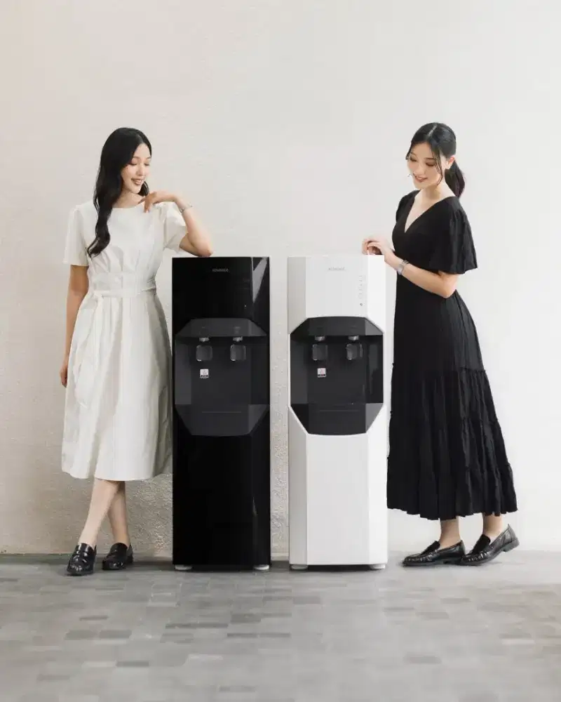 Water Purifier RO Advance Allegro S3 Black&White Dispenser Tanpa Galon