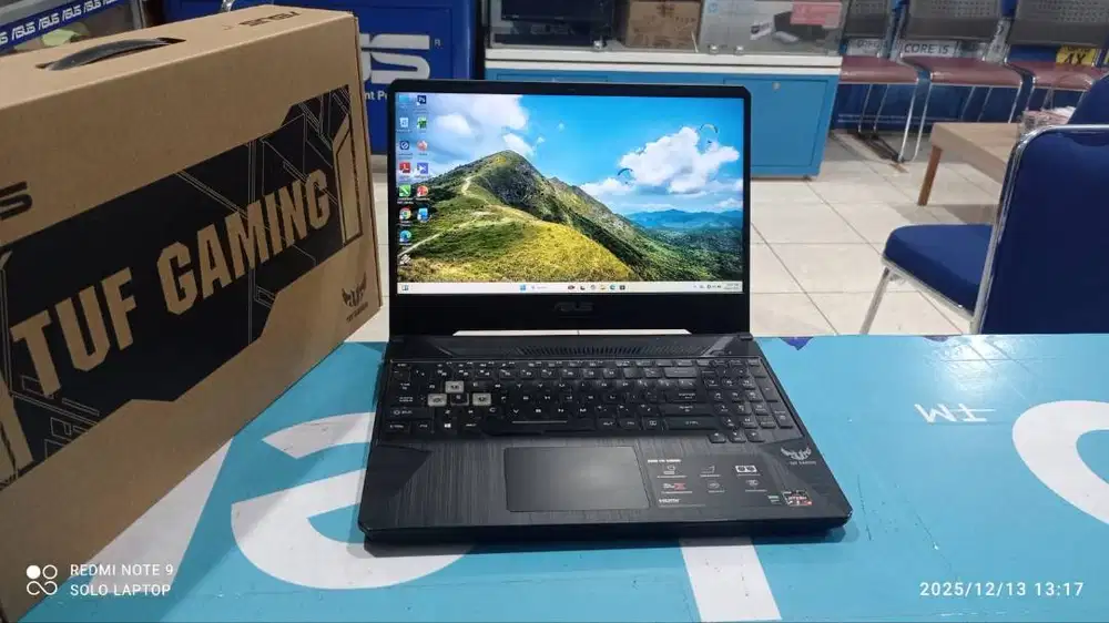 ASUS TUF GAMING FX505DT RYZEN 5 RAM 16GB/SSD 1000 GB/VGA 4GB MULUS