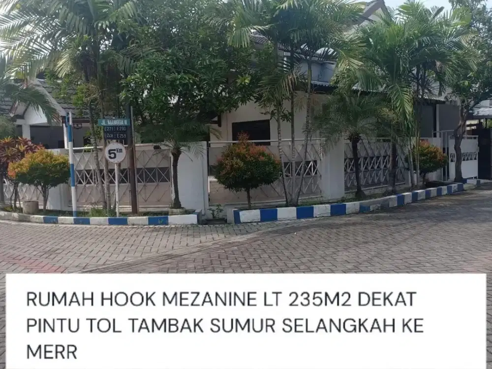 DIJUAL RUMAH PONDOK CHANDRA HOOK FURNISH