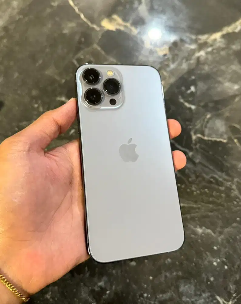 Iphone 13 Pro Max 512GB Sierra Blue Inter Mulus Pakai Pribadi Segel