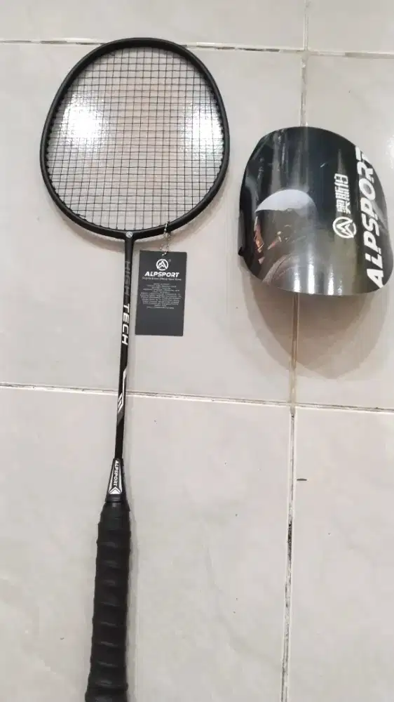 Raket alp sport fullkarbon (24lbs-26lbs) 4U