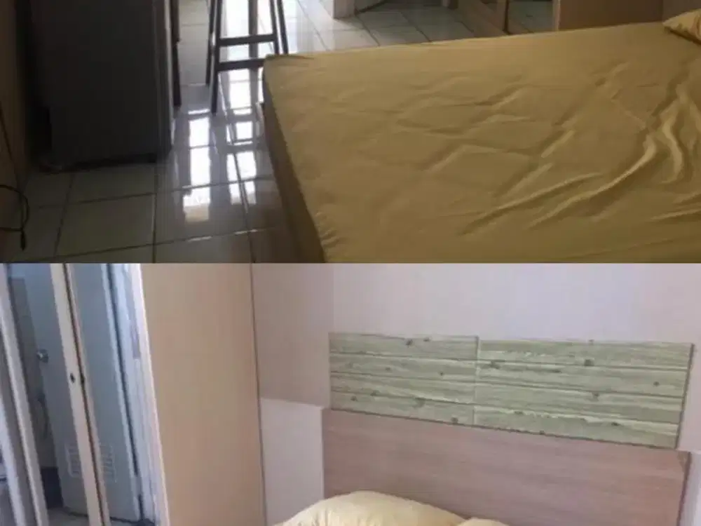 Green Pramuka City Studio Furnish Bagus