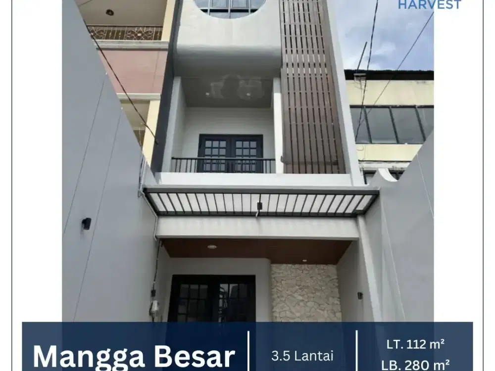 DISEWAKAN MURAH RUKO KOMERSIAL LOKASI PREMIUM MANGGA BESAR JAKARTA BARAT