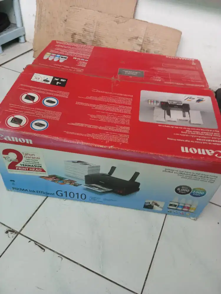 Printer Canon G1010 mulus lengkap