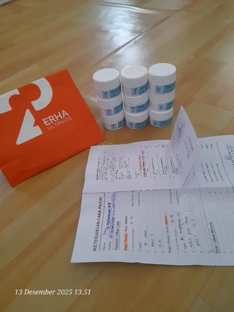 skincare erha produk orginal lansung di counter erha