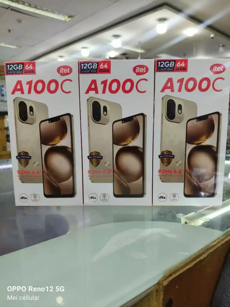 Itel A100c 4/64gb baru garansi resmi bisa tt bisa kredit bisa cod