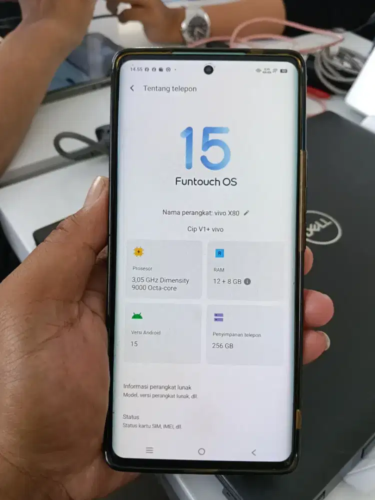 Vivo X80 12/256 fullset