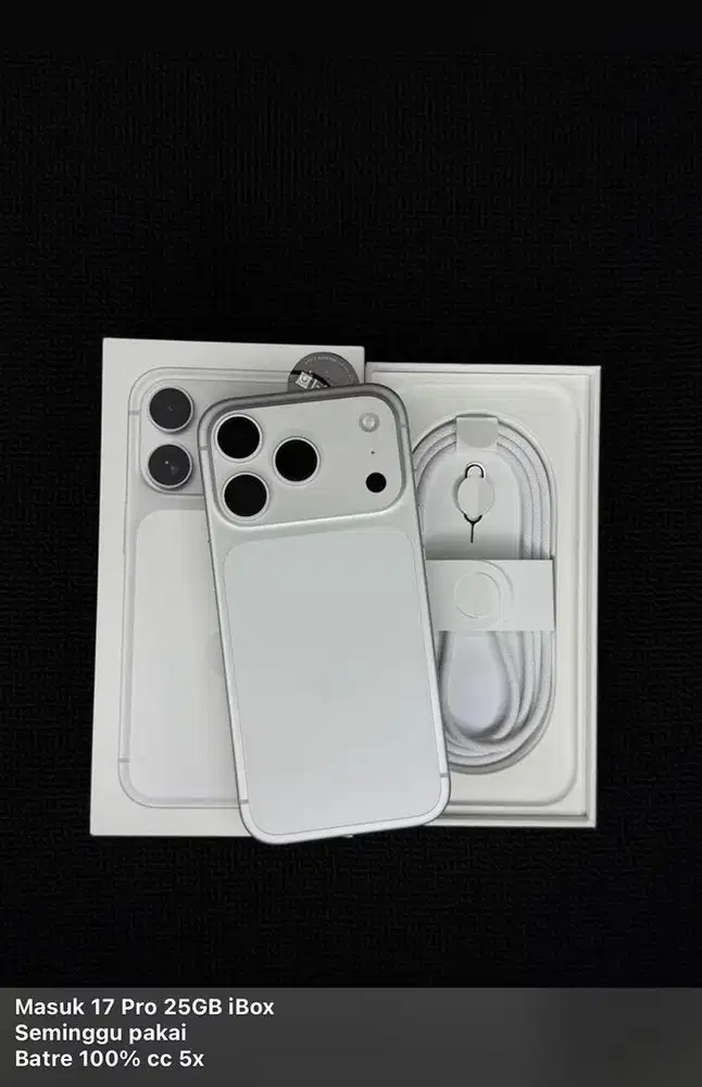 Iphone 17 pro 256gb super like new