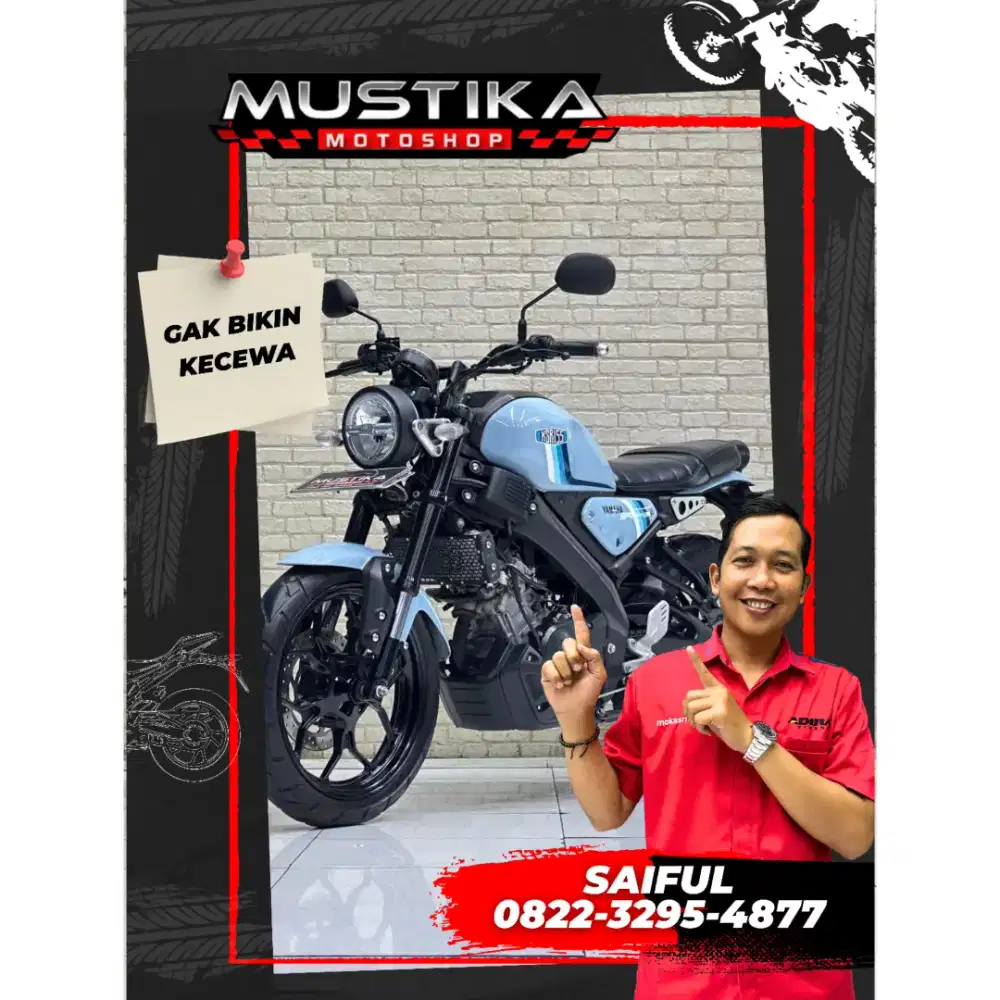 Perfect Condition!!Yamaha XSR Retro Modern 2023 Wrna Favorit-Mustika