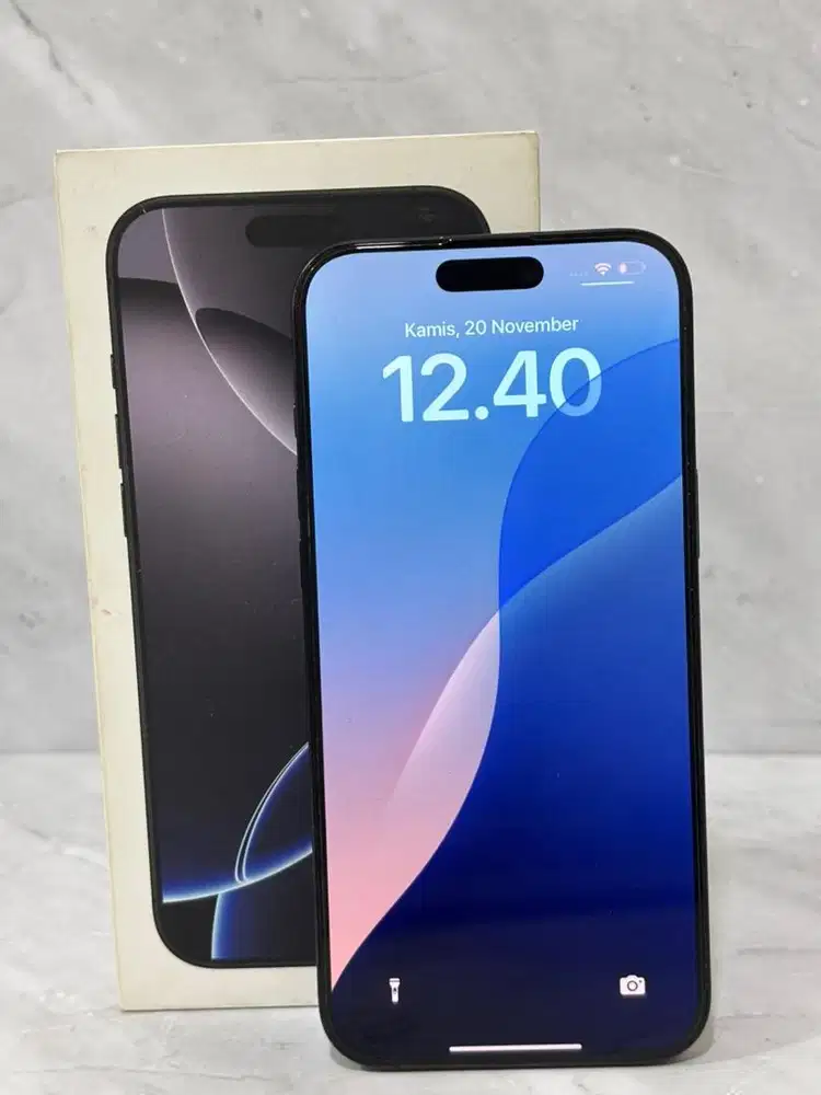 Iphone 16 PRO MAX / 256GB / INTER BEACUKAI / FULLSET ORI