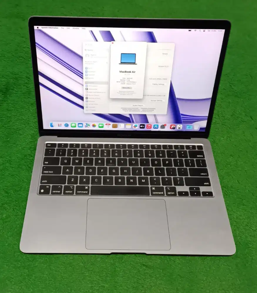 Apple Macbook Air M1 2020 M1 8/256 Grey Murah