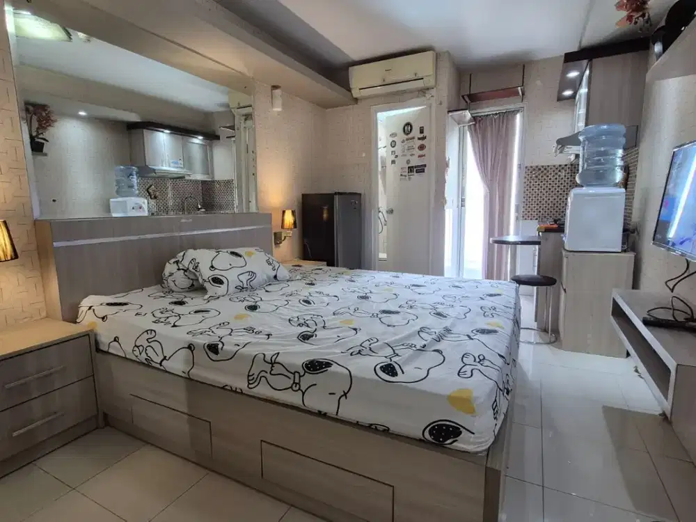 DIJUAL Apartemen Kalibata Tower PALEM Studio Furnished view Kolam Renang