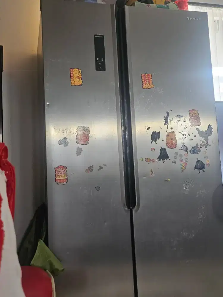 Kulkas SIDE BY SHARP 2D prs 451y