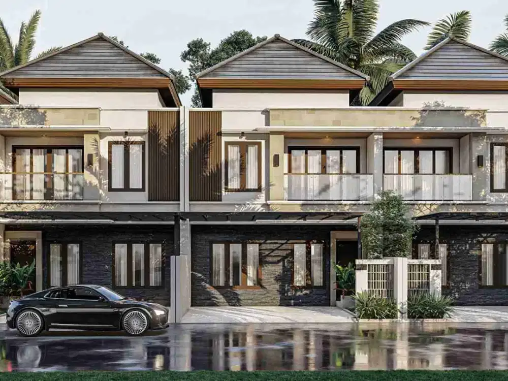 Di Jual Rumah Baru Modern 2 Lantai akses jalan utama Nusa Dua