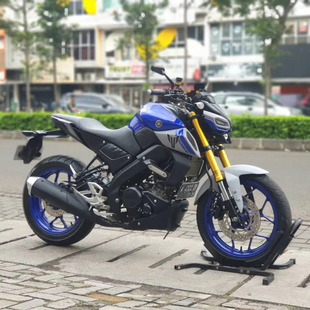 YAMAHA MT15 BIRU 2021 KM RENDAH PAJAK PANJANG SIAP RIDING