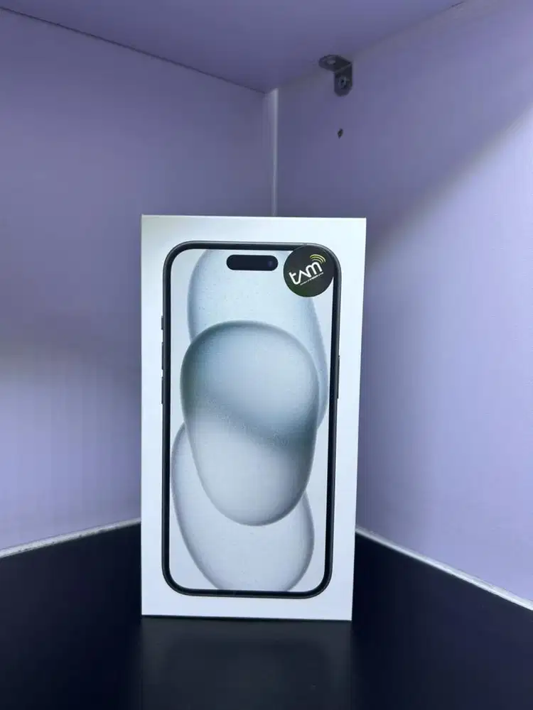 NEW IPHONE 15 128GB BLACK GRS NASIONAL