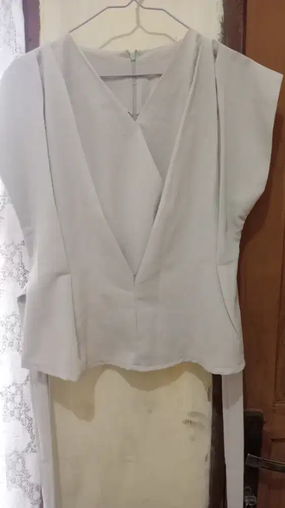 Atasan wanita crop Korean