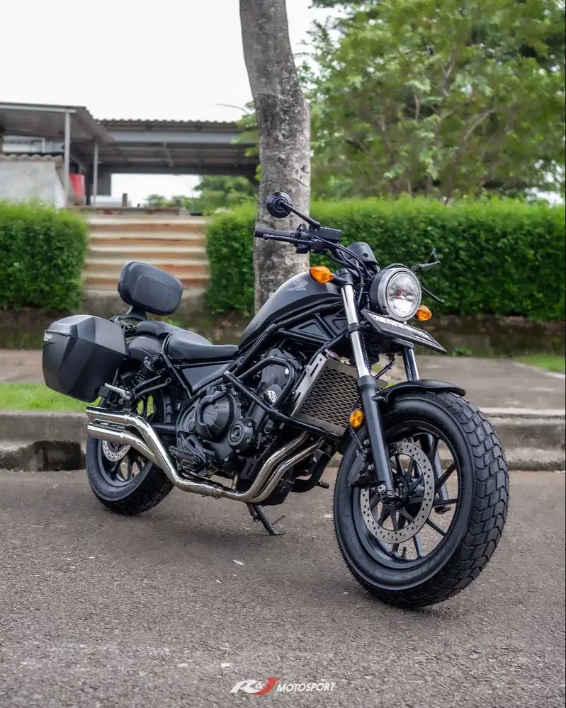 (Full Paper)Honda Rebel 500 Nik 2019 Warna Grey Km 3.000an tax 06.2026