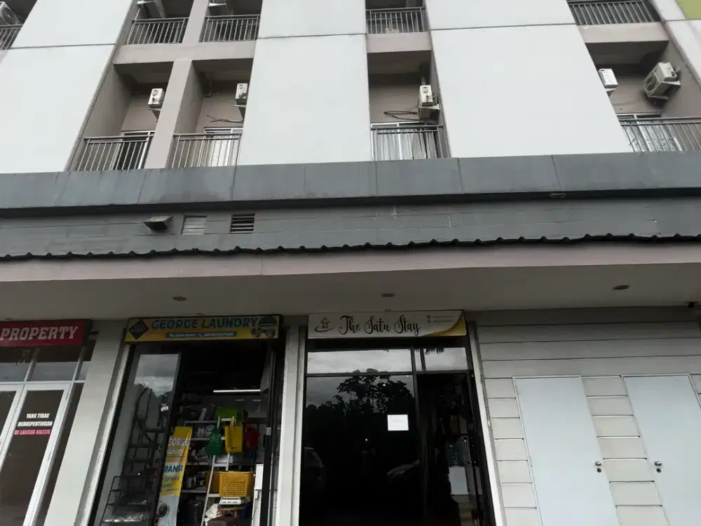 Kios komersial di Ground Floor Apartemen Cocok untuk buka usaha Laundry, minimarket
