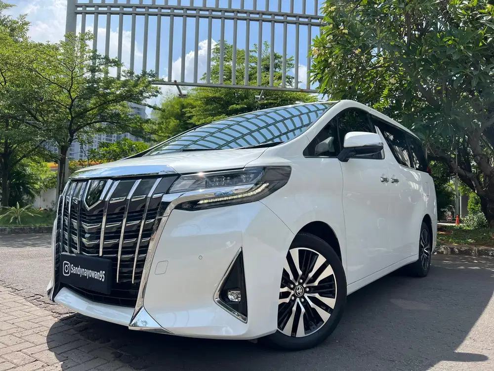 TDP75JT KM.23.000 ALPHARD 2.5 G ATPM 2024/2023 WHITE KM19000