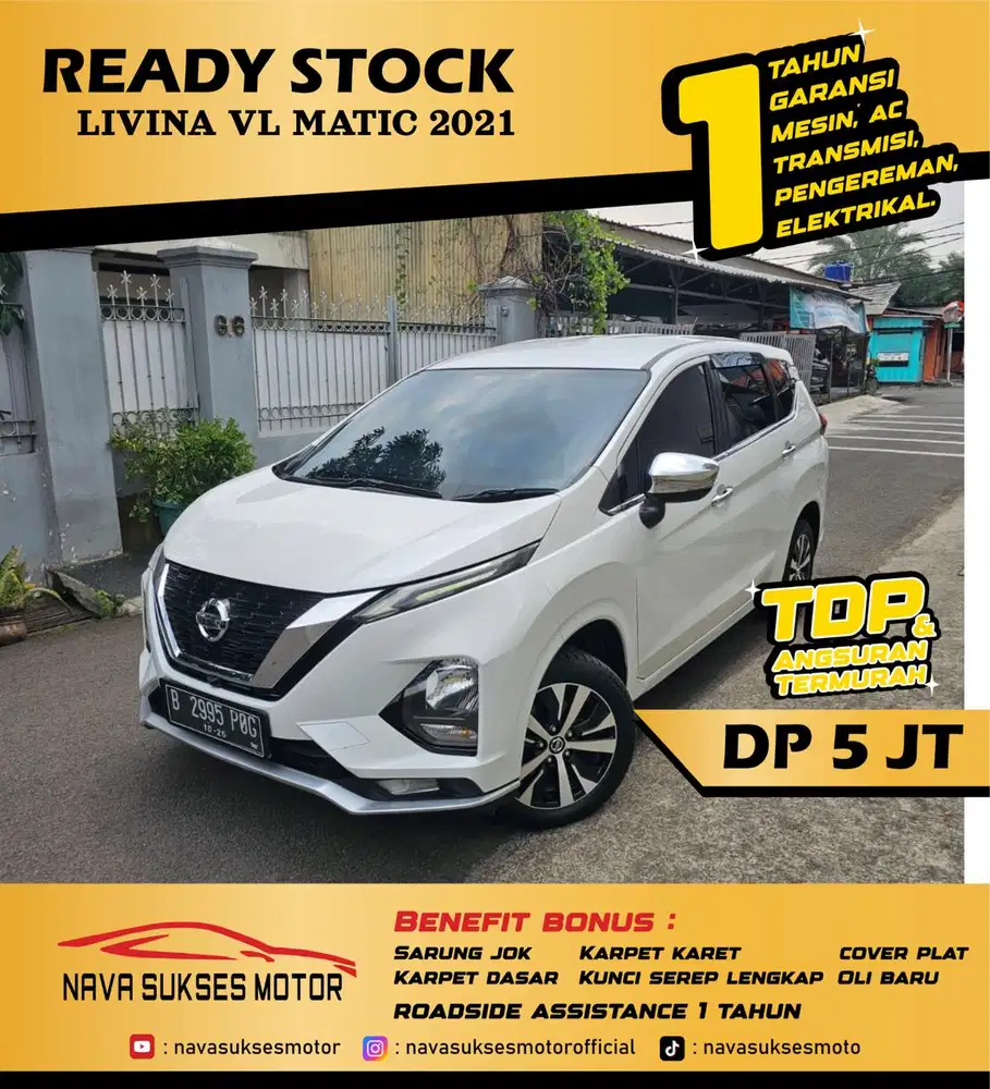 TDP 5 JUTA - LIVINA VL AT 2021