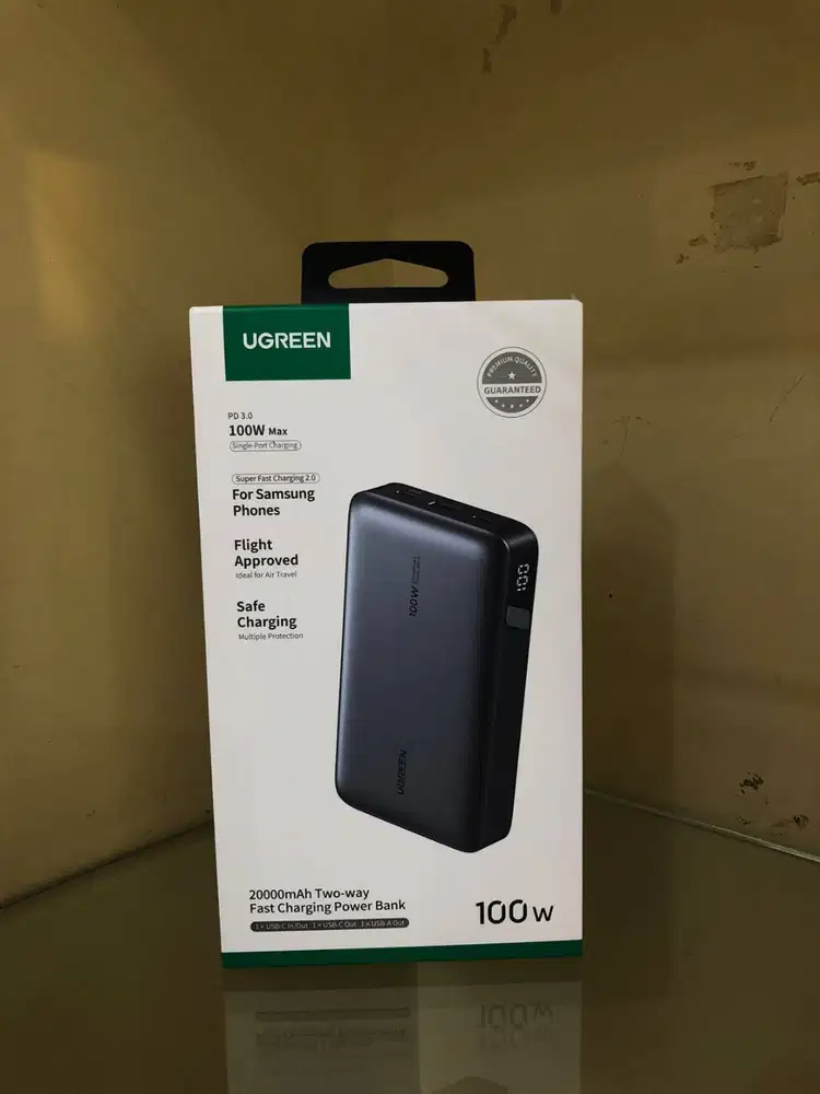 UGREEN Two-way Fast Charging Power Bank 100W 20000mAh - 25188
