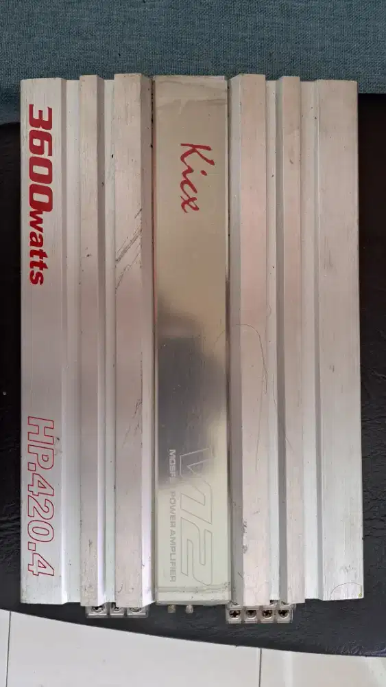 Power Amplifier KICX HP.420.4 V 12 Mobil