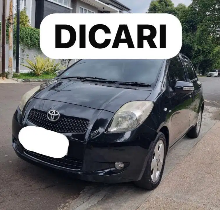 Di Cari Toyota Yaris Tahun 2006 ke atas Toyota Yaris 2008