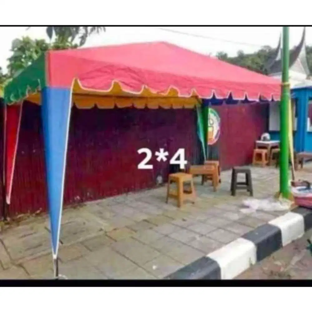Tenda kafe dan tenda payung (bs antr skitr medan)