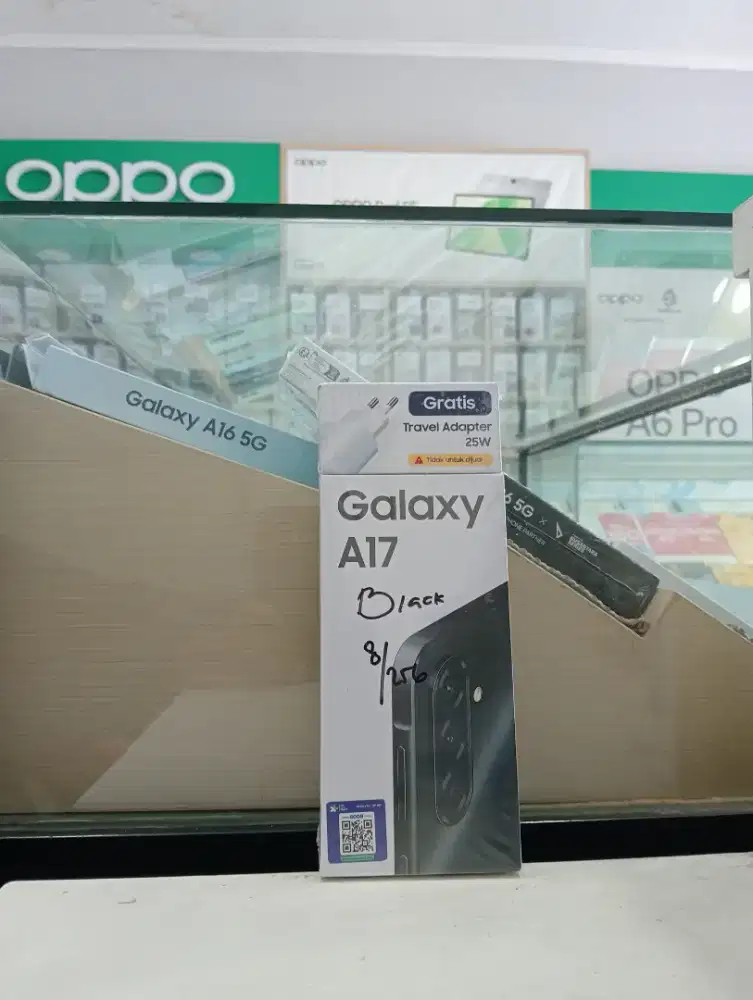SAMSUNG A17 8/256 NEW MURAH QR GADGET