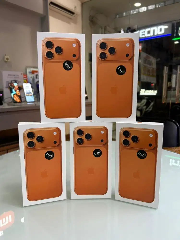 NEW IPHONE 17 PROMAX 256GB ORANGE GRS NASIONAL