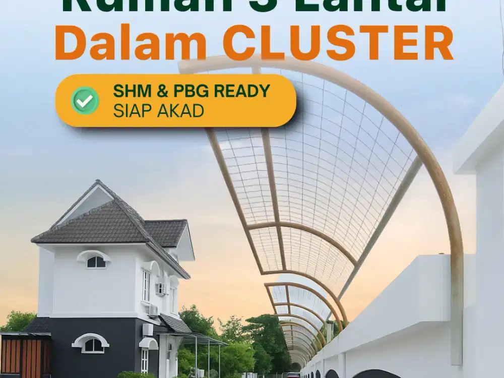 Rumah 3 Lantai Ada Kolam Pribadi, 5 Menit dari Kampus UMY