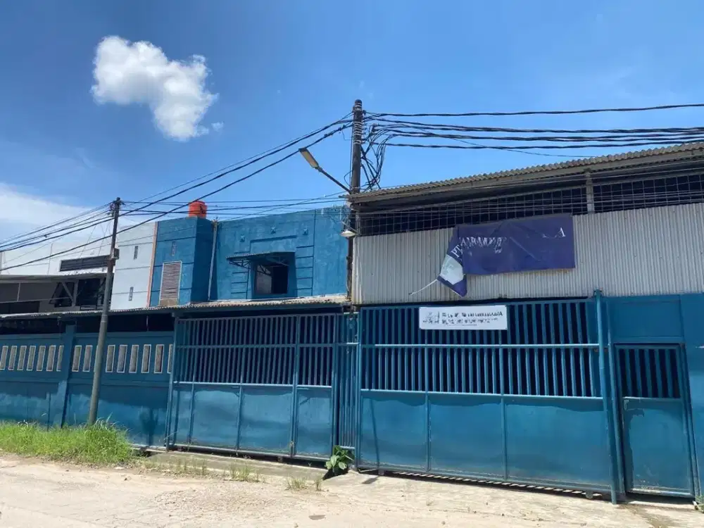 Di Jual Lelang Gudang Komplek Industri Facto Pasir Jaya, Jatiuwung - Tangerang