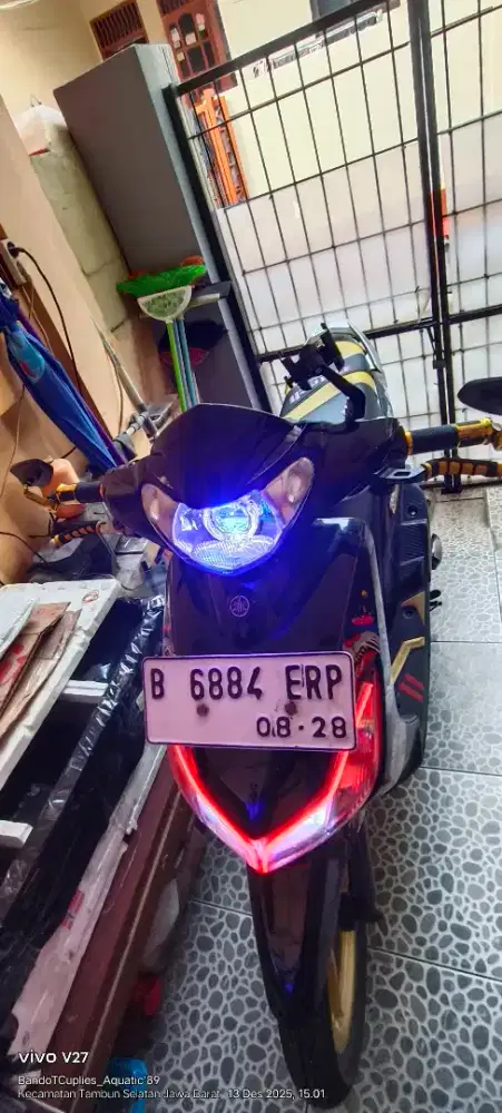 Mio Smile 2010 Hitam 110'cc Lengkap Ss