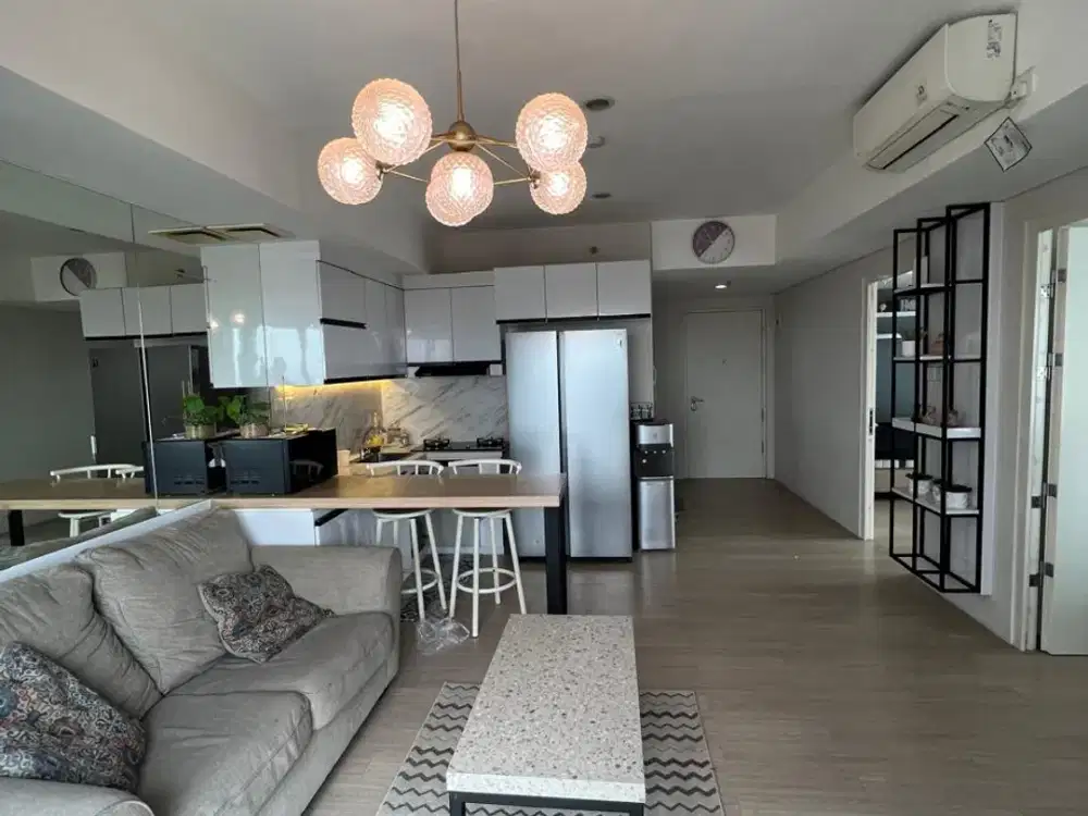 Disewakan Apartemen Breeze Bintaro 2 Bedroom Full Furnish Mewah Bisa Bulanan Di Bintaro Jaya