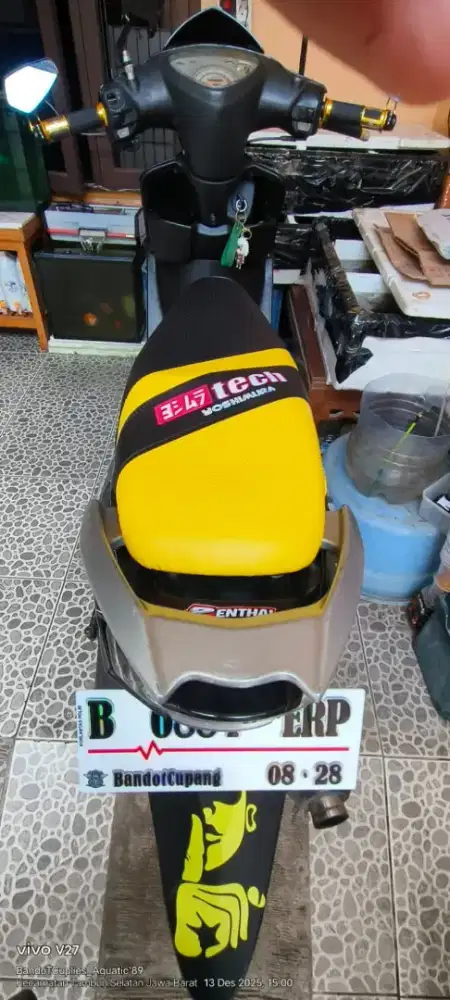 Mio Smile Hitam 2010 110'cc SS Lengkap