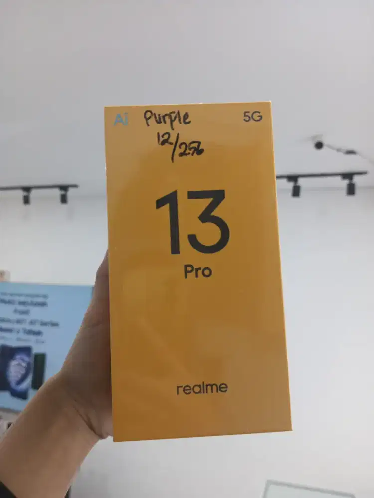 Realme 13 Pro 5G 12/256 New Garansi Resmi Promo Bandung