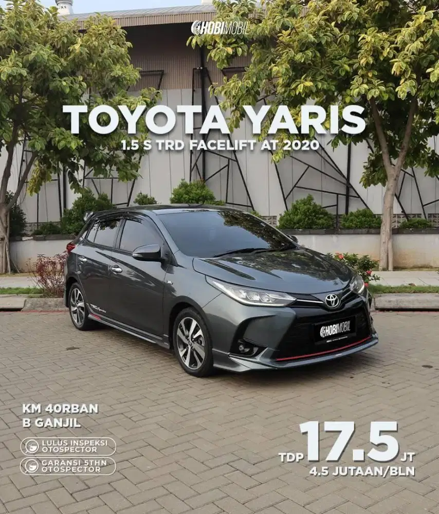 Yaris S TRD Sportivo 1.5 AT 2020