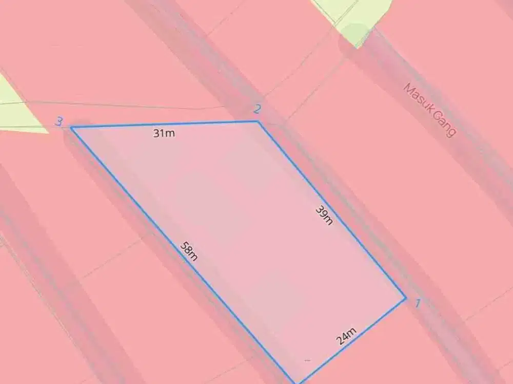 tanah bagus di Padang linjong dekat pantai