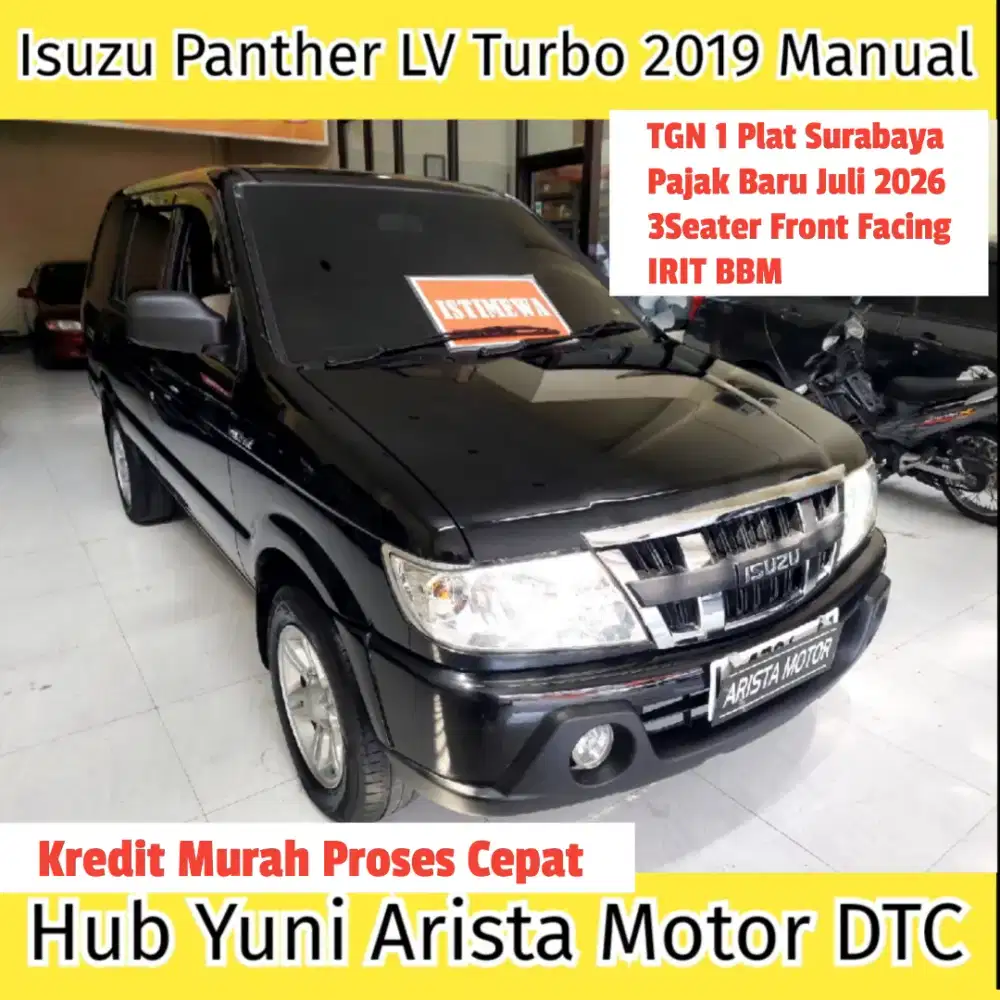 Panther LV Turbo Manual 2019 Pjk2026 L/1 IRITBBM MuatBanyak Siap Pakai