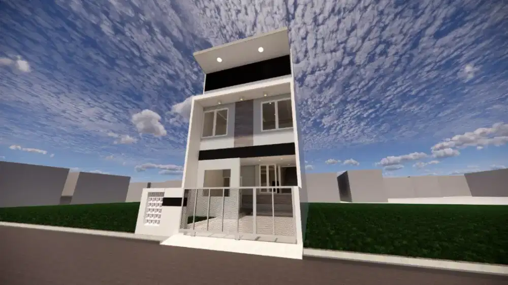 jual rumah baru bagus murah minimalis di kopo permai 3 siap huni