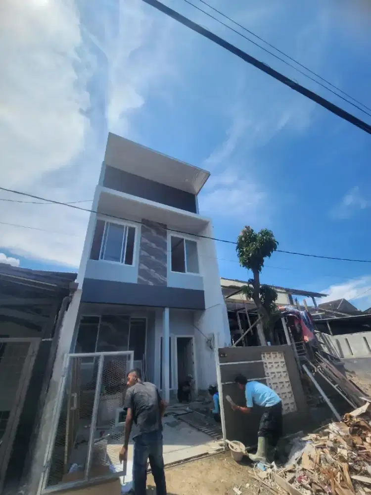 jual cepat termurah rumah baru minimalis di kopo permai 3 siap huni