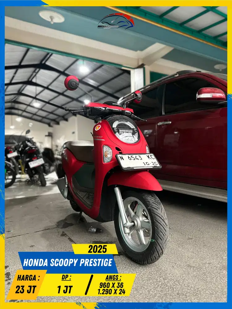 HONDA SCOOPY PRESTIGE 2025 LIKE NEW MASZEHH HIKMAH MOTOR KEPUH