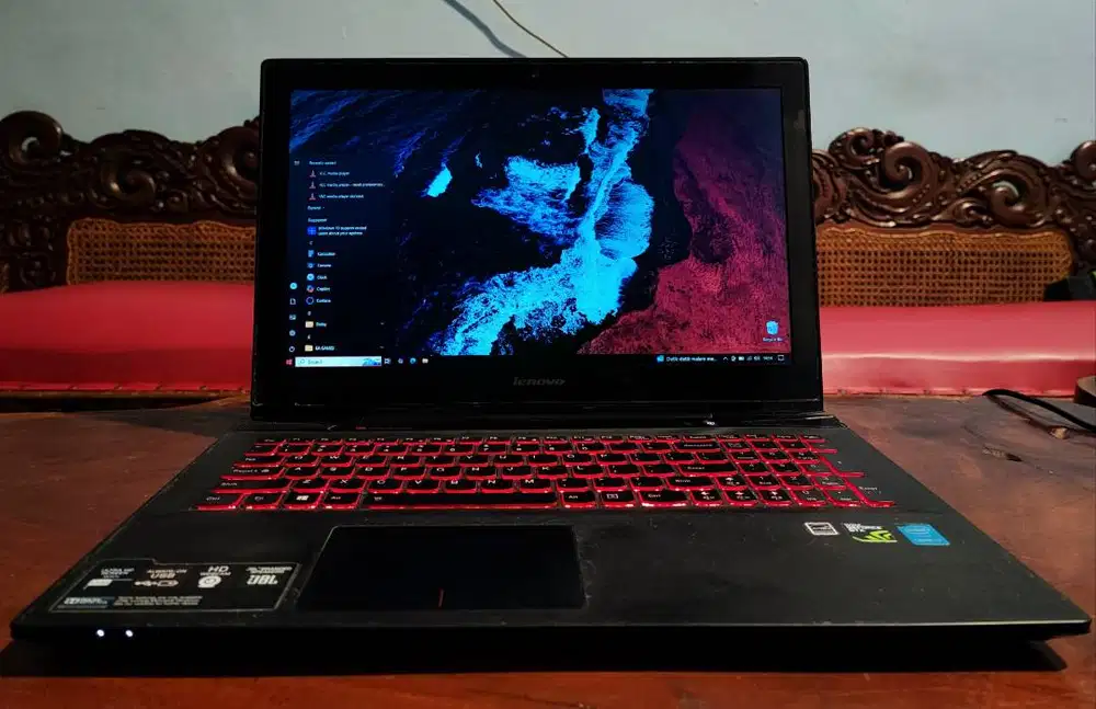 Laptop Gaming Lenovo Intel Core i7 VGA Nvidia GTX 860M RAM 12GB HDD