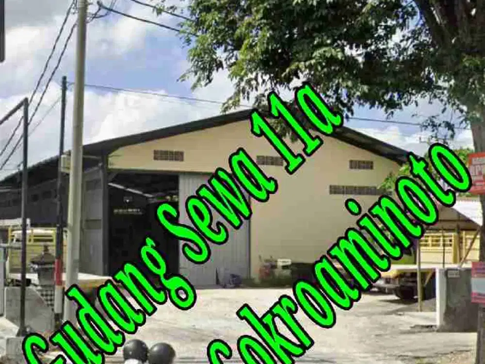 Disewakan Gudang 11a di Jln induk Cokroaminoto Denpasar Bali