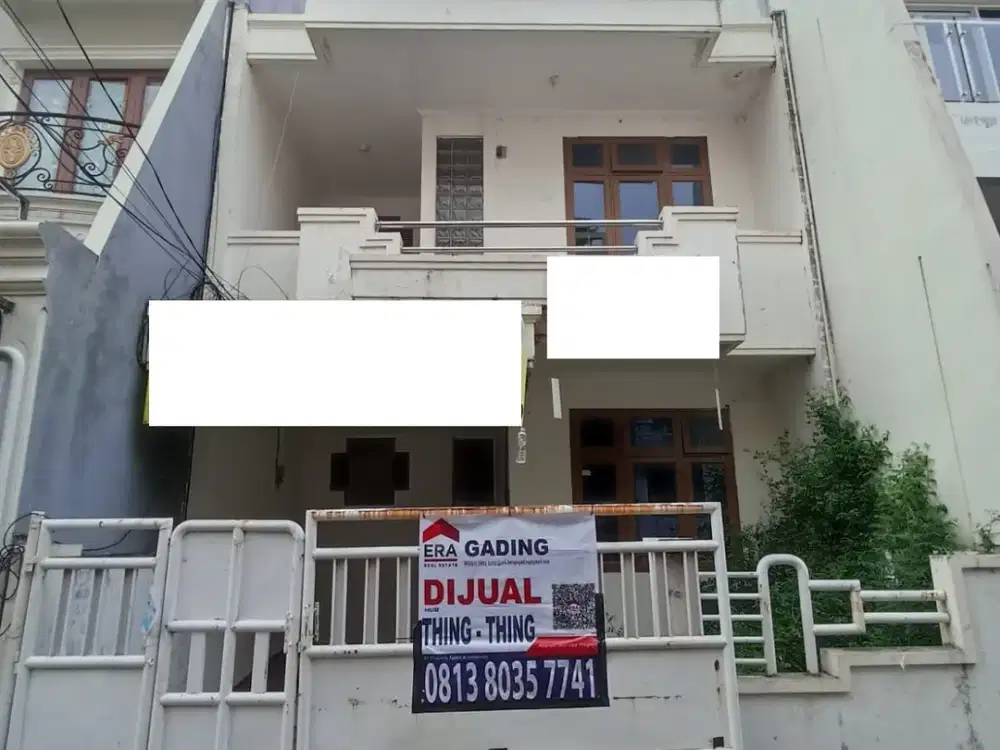 Ss3362- Murah Dijual Rumah Siap Huni 6x16 di Sunter Garden Hdp Selatan