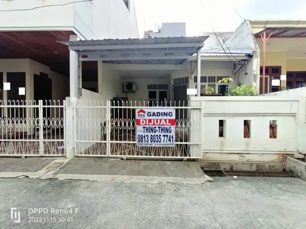 Ss2296- Murah Dijual Rumah Bagus dan Rapih 6x15 di BCS Kelapa Gading