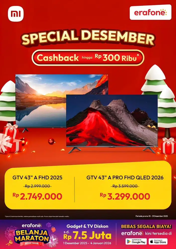 SMART TV ( PROMO TEBUS MURAH DAPAT 2 TV )